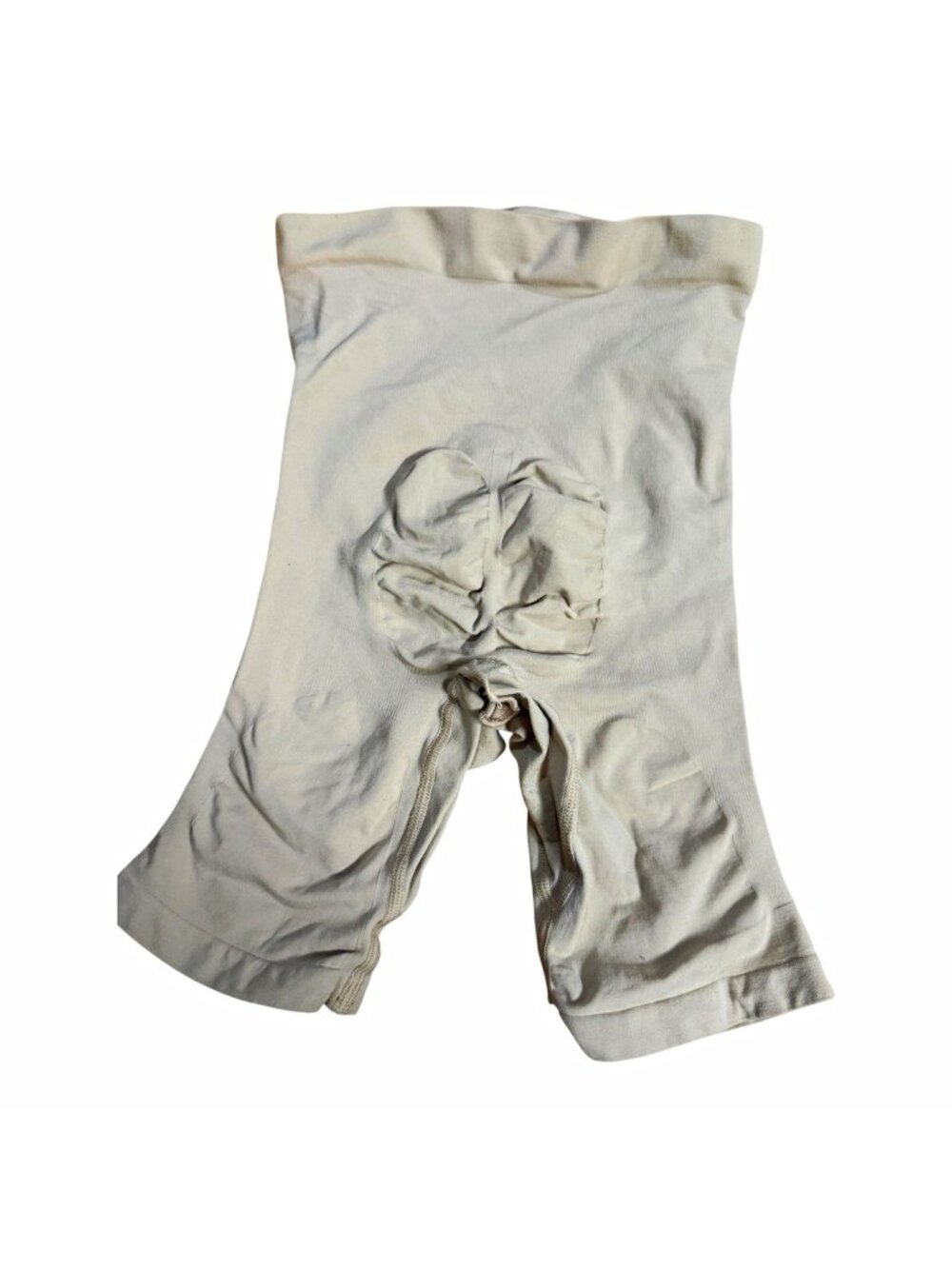 SKIMS Seamless Firm Control High-Waist Shapewear Shorts Beige S/M